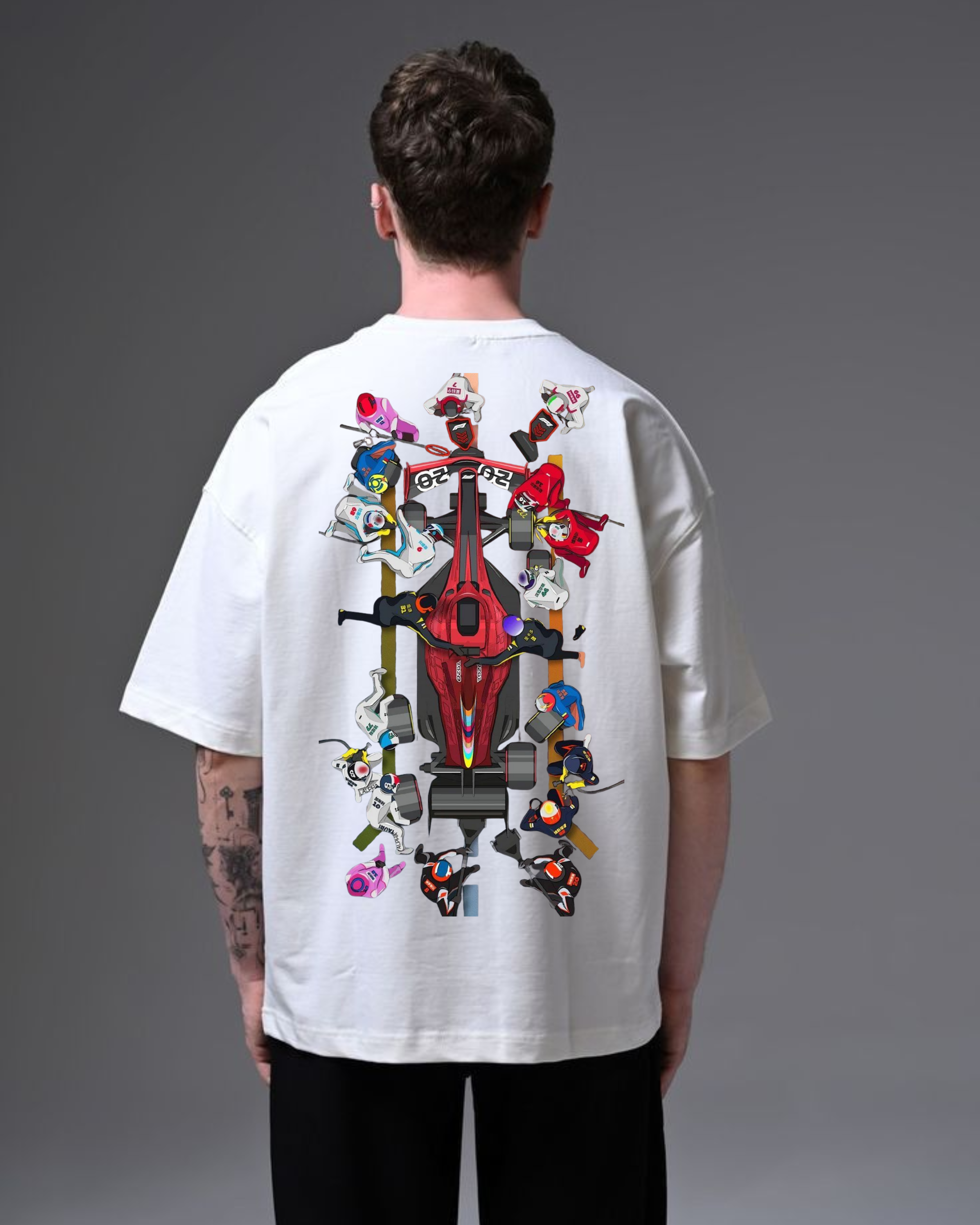 Pitstop Oversized Tee