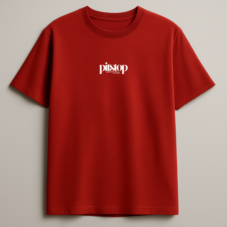 DND Race Red Oversized Tee